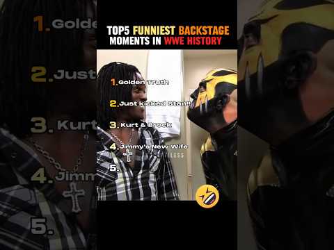 Funniest WWE Backstage Moments Ever 😂