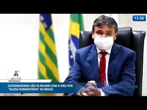 Governadores se reunirão com a ONU por "ajuda humanitária" ao Brasil 13 04 2021