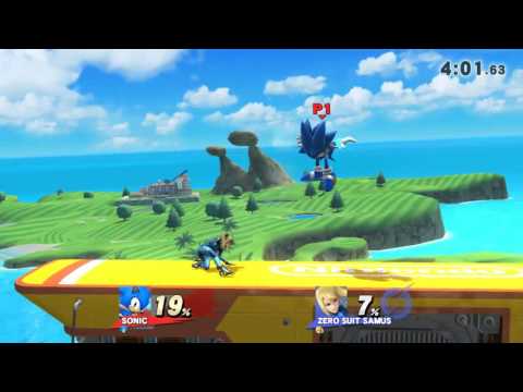 KOD: Sonic Vs Zero Suit Samus