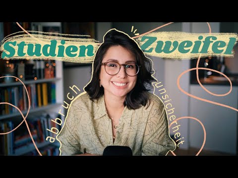 Warum ich trotz Zweifel mein Studium nicht abbreche. // Streber Talk