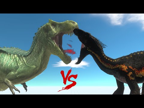 HYPO REX (Remastered) vs INDORAPTOR - DINOSAURS BATTLE