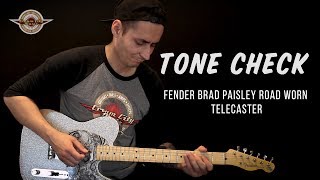 Video thumbnail for TONE CHECK: Fender Brad Paisley Road Worn Signature Telecaster by Cream City Music