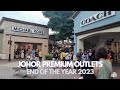 Exploring inside JOHOR PREMIUM OUTLETS in the end of the year 2023!
