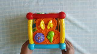 VTech Busy Learners Activity Cube | Interactive Learning Toy with Sounds, Music & Activities