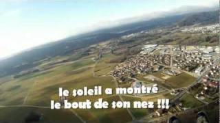 preview picture of video 'Vol en parapente à Port dans l'Ain - HD'