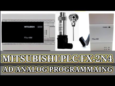 Mitsubishi FX2N-4AD PLC – New In Box, Automate Controller Platform, Made In Japan