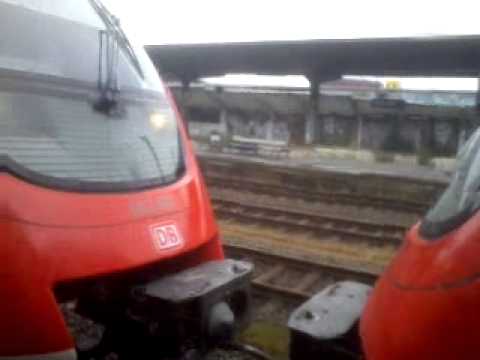 RB 53 kuppelt in Dortmund Hauptbahnhof an