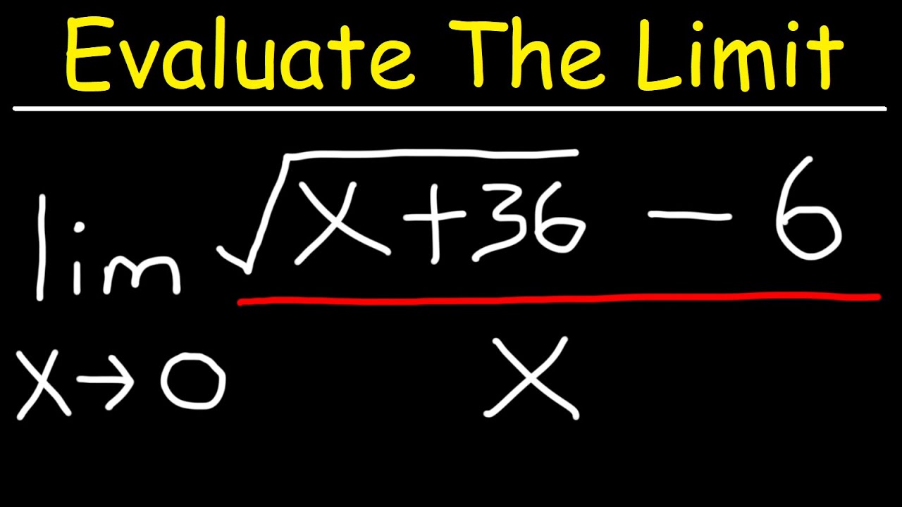 Evaluating Limits of Rational Functions with Square Roots