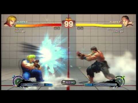 SSF4 [A vs A]: lilsicx66(#10 Ken) vs BROLYBALLZS(#152 Ryu) Ep.206