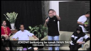 Jokowi berkunjung ke rumah Iwan Fals