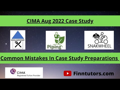 How To Pass The CIMA August 2022 Case Study Exams!
