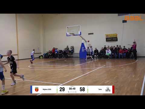 Rūjiena 2008 vs Tartu University BS/KVL Ehitus 2008 U12
