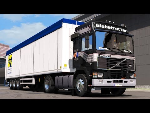 ETS2 1.32 open beta Volvo F16  Berlin - Esbjerg
