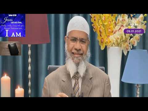 Jesus Christ is God John Chapter 8 Verse 58 What it Says, Dr. Zakir Naik Question and Answer