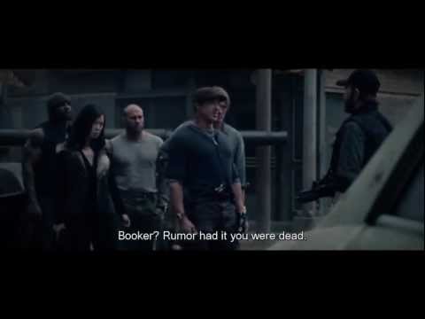 Chuck Norris scene in The Expendables 2 HD 720p