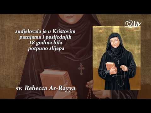 Katolički kalendar 23.3.2017. – sv. Rebecca Ar-Rayya