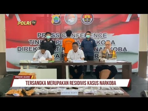 POLDA PAPUA BARAT AMANKAN BARBUK GANJA