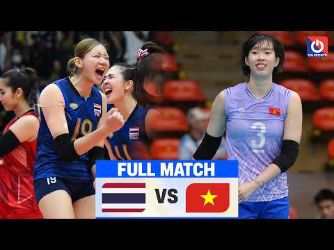 🔴FULL: THAILAND vs. VIETNAM | Chatchu-on vs. Thanh Thúy - Women's Volleyball