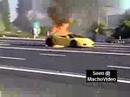 Lamborghini Gallardo on Fire, Literally