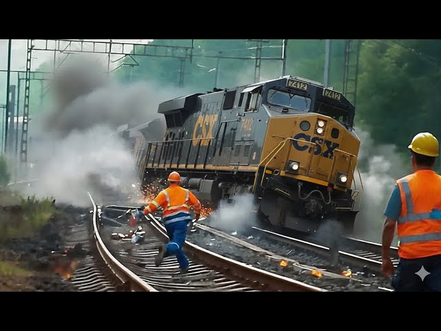 Most Dangerous Train Moments Caught on Camera