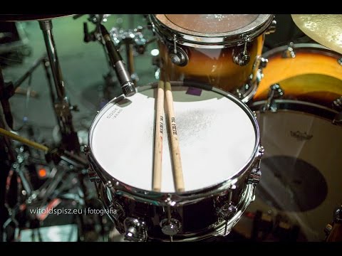 Code Zero snare head - sound test - live in concert - recording Zoom Q4