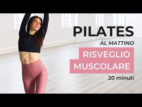 20Min PILATES AT HOME - IN THE MORNING wake up your body, more energy and motivation