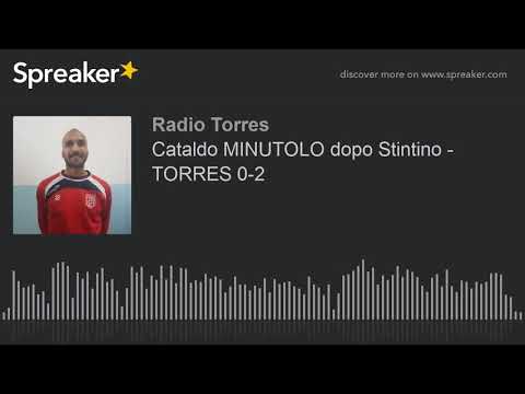 Cataldo MINUTOLO dopo Stintino - TORRES 0-2