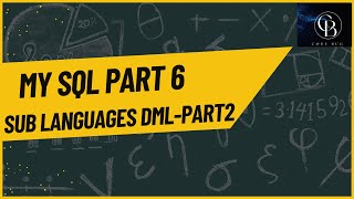 Download the video "MYSQL PART6 SUB LANGUAGES DML-part2"