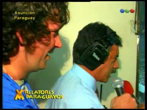 Adrián Korol en Paraguay vs Venezuela, con los relatores - Videomatch 97