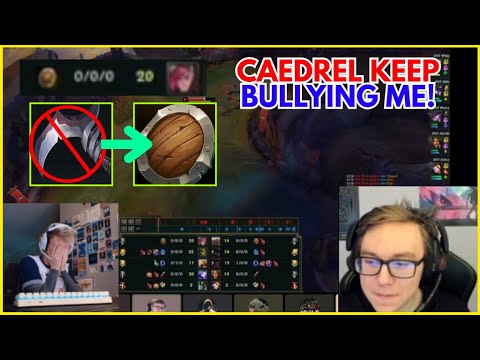 Rekkles Mad At Baus For Building Dorans Shield Instead Of His Normal Build | League of Legends Clip