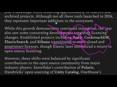 Open Source Data Engineering Landscape 2025