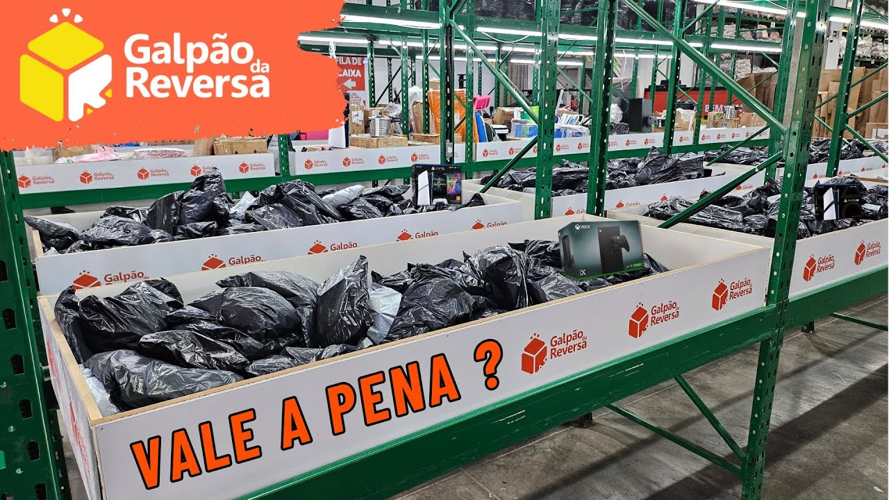 GALPÃO DA REVERSA, POR APENAS R$50 REAIS VOCÊ PODE ENCONTRAR UM PS5, IPHONE OU XBOX ?