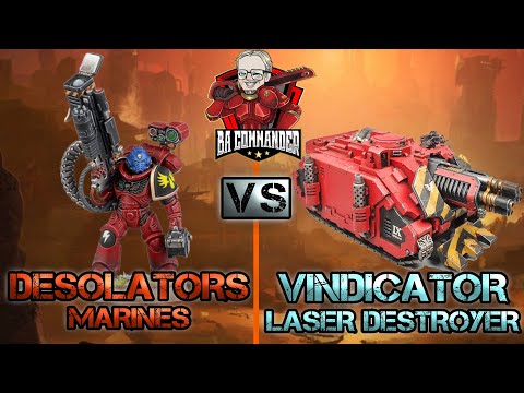 Desolation Squad vs Vindicator Laser Destroyer (Arks of Omen)