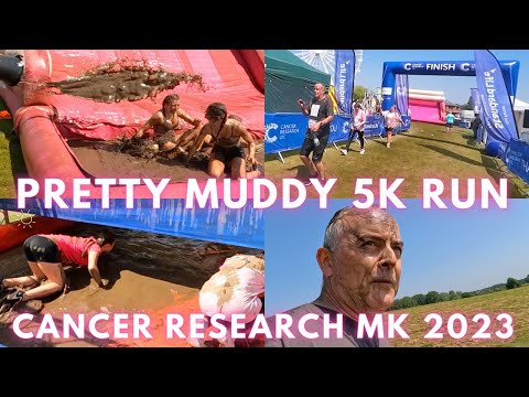 Muddy Charity Run Cancer Research Milton Keynes 2023 #cancer #charity #raceforlife