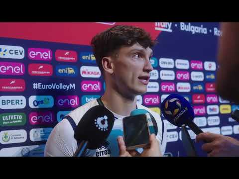 Luca Porro dopo Italia-Grecia 3-0