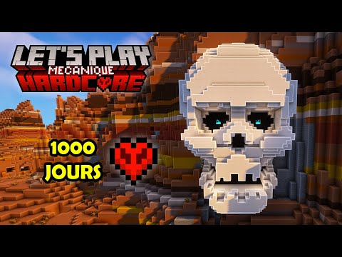 J'ai survécu 1000 Jours en Hardcore sur Minecraft - LP Mécanique World Tour