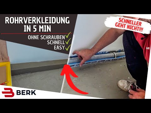 Pipe cladding / boxing in 5 minutes!!!