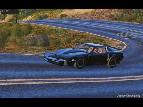 Knight Rider - Super Pursuit Mode Cinematic Tour in GTA 5