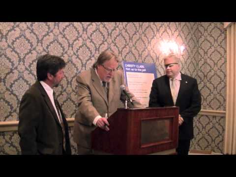 David Black and Jim Sinclair at Vancouver Board of Trade