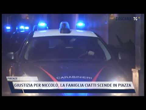 2021-05-31 FIRENZE - GIUSTIZIA PER NICCOLÒ, LA FAMIGLIA CIATTI SCENDE IN PIAZZA