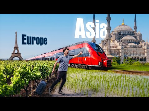 Taking the TRAIN from EUROPE to ASIA - Full Series