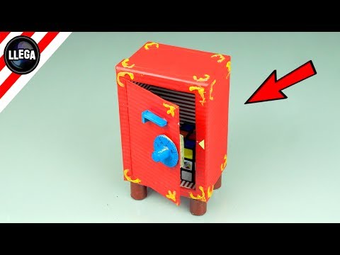 DIY a Safe with Combination Lock from Cardboard - Saving Coin Bank DIY
