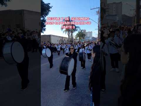 DESFILE 7 DE SETEMBRO 2026 CAPIVARI DE BAIXO SC PARTE 3