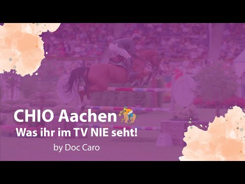 CHIO Aachen – I'll show you what you never see on TV! 🐎🔥