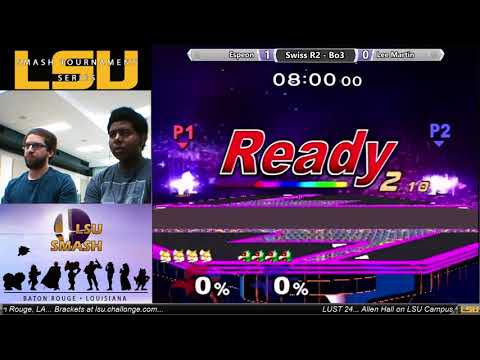 LUST 24 Melee Singles Swiss - Espeon (Fox) vs Lee Martin (Fox, Falco)