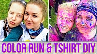 Color Run & Tshirt DIY