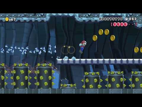 Bowser Co. Crystal Mining by Block - Super Mario Maker - No Commentary 1bq