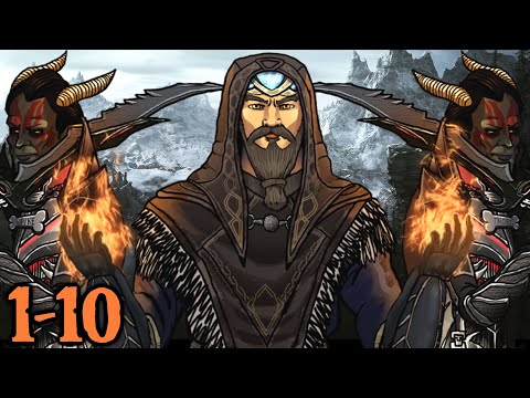 Let's Play Skyrim - The 100% Playthrough Parts 1-10