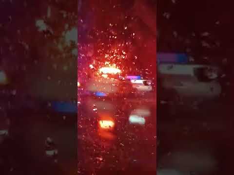 Strong Thunderstorms in Eden Prairie Minnesota which Produced Hail and lots of Rain  4/12/2022