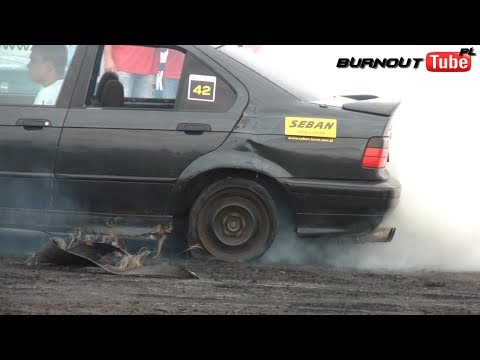 Finał pokazu mocy klasa STREET - BMW E36 - XX Ogólnopolski Zlot BMW Toruń 2017